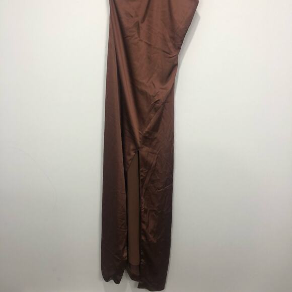 NWT Free People Victoria Maxi Dress In Chocolate Lava Size 8 - Picture 11 of 13